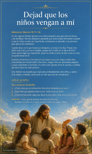 Página interior · Reino y familia